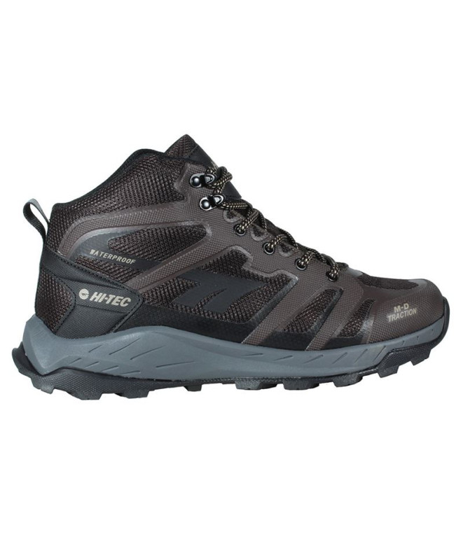 Botas de montanha Hi-Tec Toubkal Mid Waterproof Chocolate/Black Man