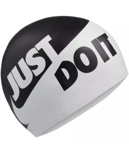 Touca de natação Nike Jdi Slogan Preto