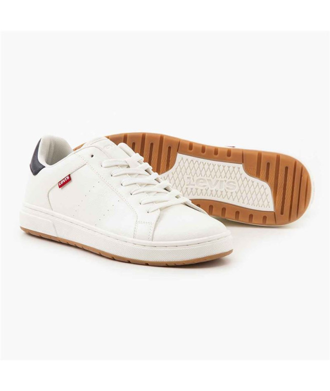 Chaussures Levi's Piper Regular White Homme