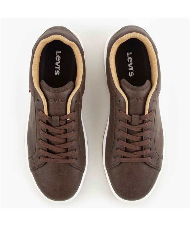 Chaussures homme Levi's Piper Marron foncé