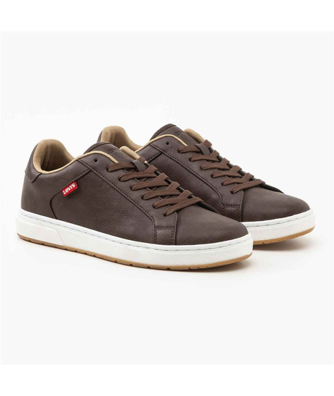 Chaussures homme Levi's Piper Marron foncé