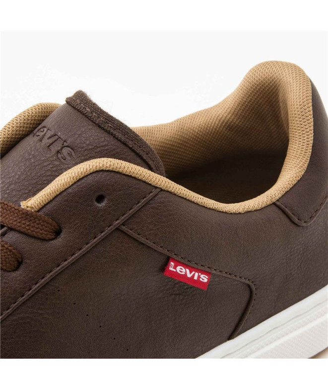 Chaussures homme Levi's Piper Marron foncé