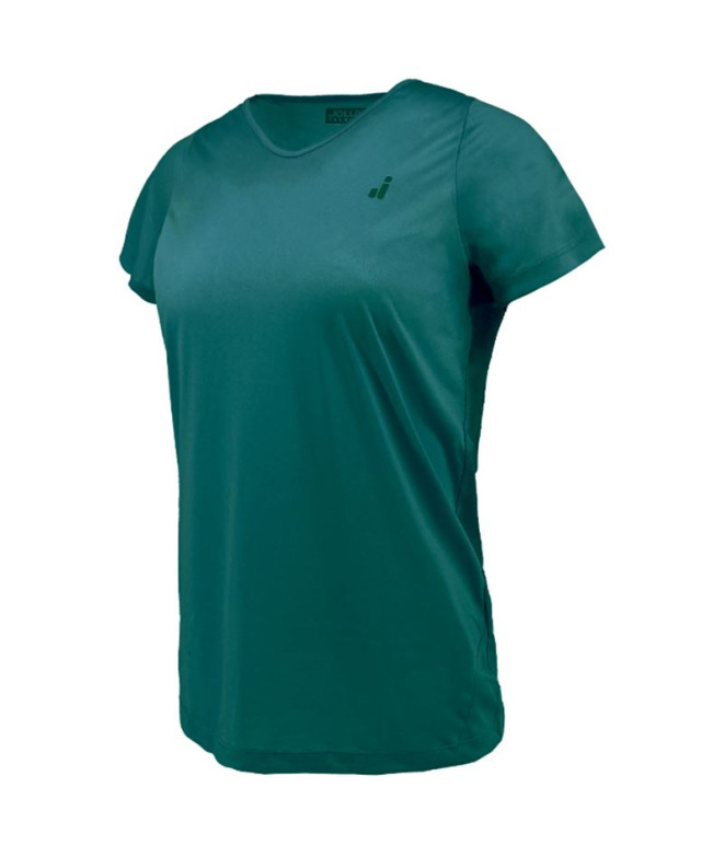 Camiseta de Running Joluvi Cascais Esmeralda Mujer