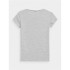 T-shirt 4F TSD350 Mulher Cinzento