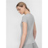 T-shirt 4F TSD350 Mulher Cinzento