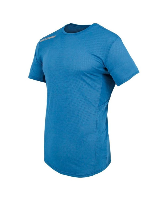 Camiseta de Montaña Joluvi Athlet Azul Hombre