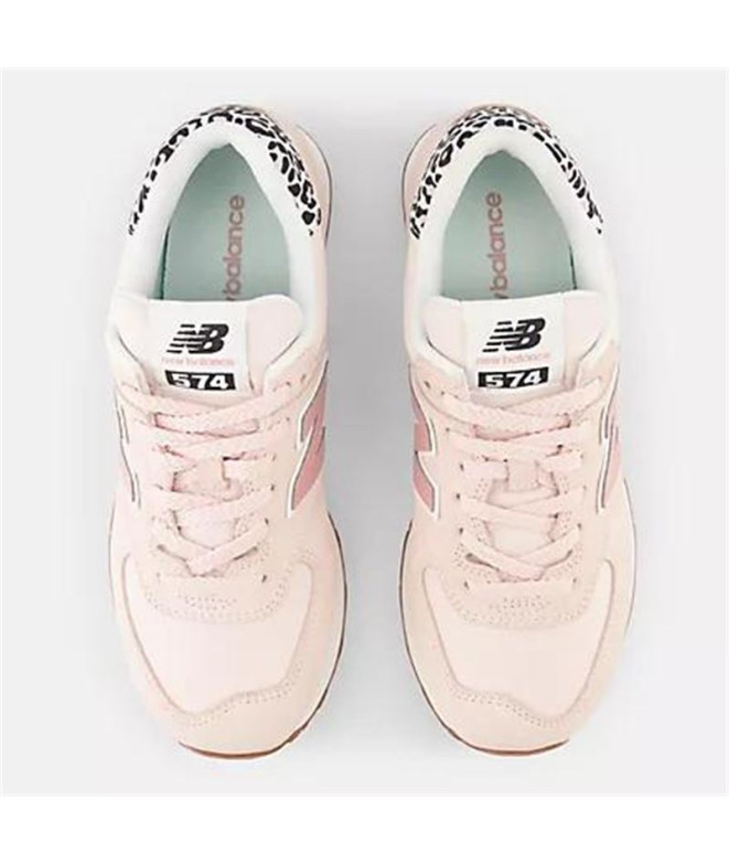 Chaussures New Balance 574 Quartz rose Femme