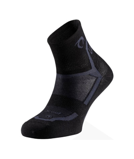 Meias de Running Lurbel Rise Five Marengo/Negro