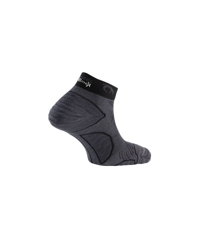 Meias de Running Lurbel Tiwar Two Marengo/Negro