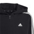 Sudadera adidas 3S Fl Fz Hood Infantil