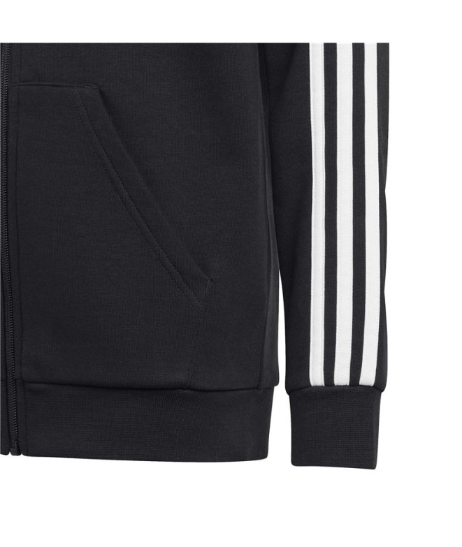 Sudadera adidas 3S Fl Fz Hood Infantil