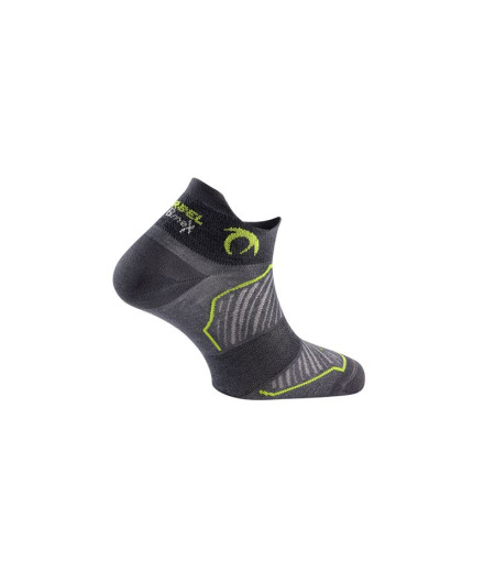 Meias de Running Lurbel Race Two Marengo/Pistacho