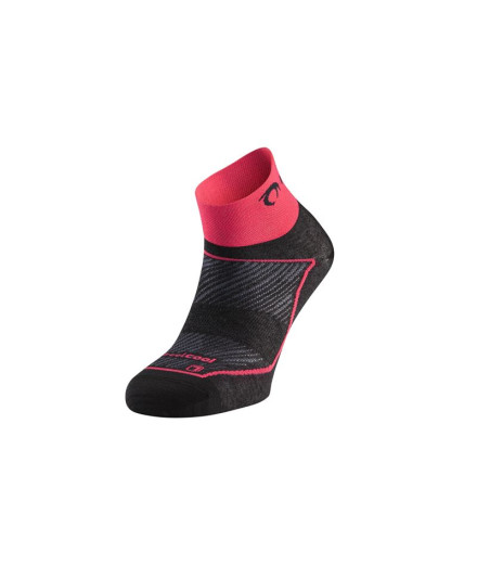 Chaussettes de Running Lurbel Race Three Noir/Fuchsia Chaussettes de Running Lurbel Race Three Noir/Fuchsia