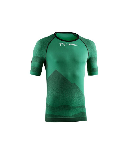T-shirt de Running Lurbel Spirit Manches Courtes Vert...