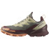 Sapatilhas de montanha Salomon Cross Over 2 Gore-Tex Alfalfa/Chocolate Sapatilhas de mulher