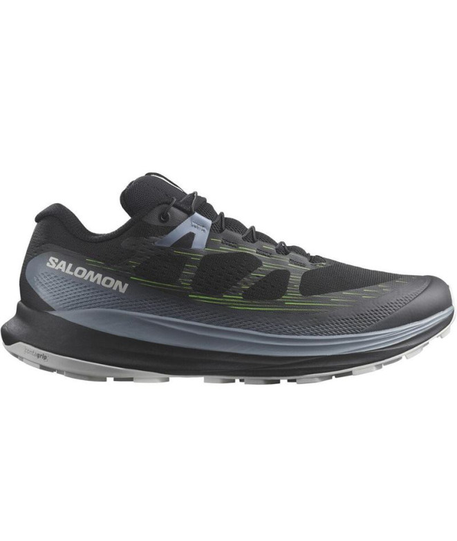 Trail Running Chaussures Salomon Ultra Glide 2 Black /Flint Stone/Green Men's