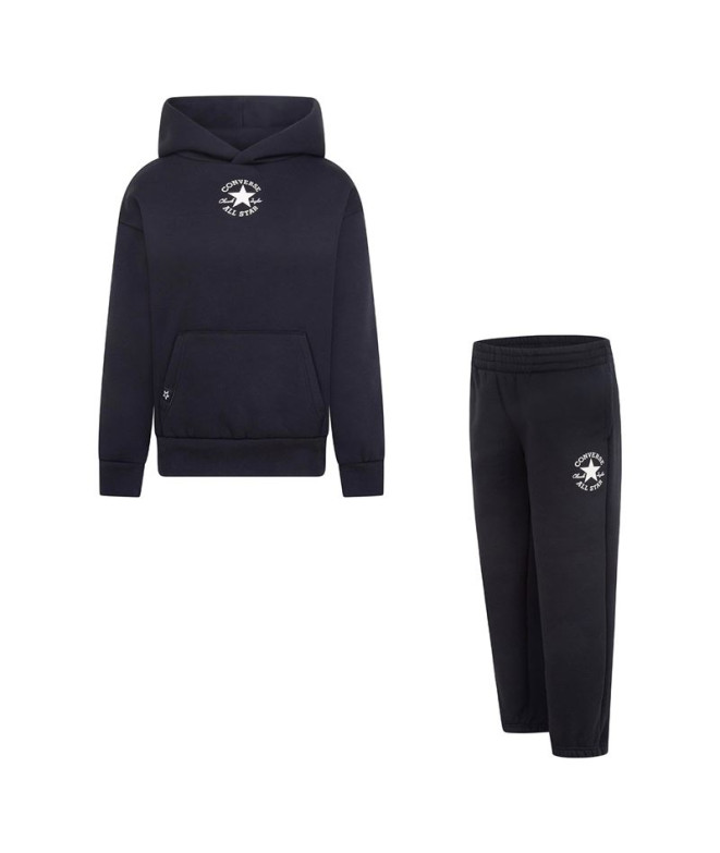 Conjunto Converse Sustainable Core Po Black Niño