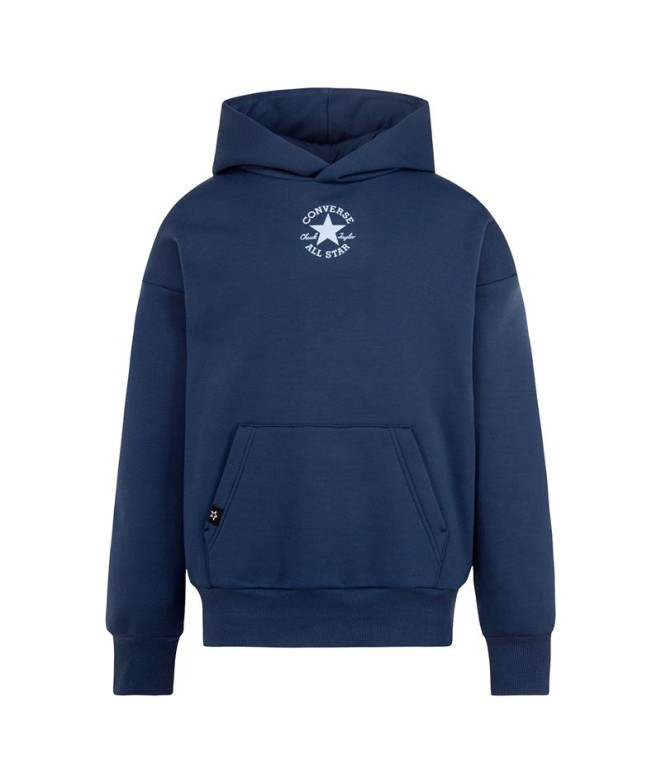 Sweatshirt Converse Sustainable Core Hoodie Converse Navy Boys