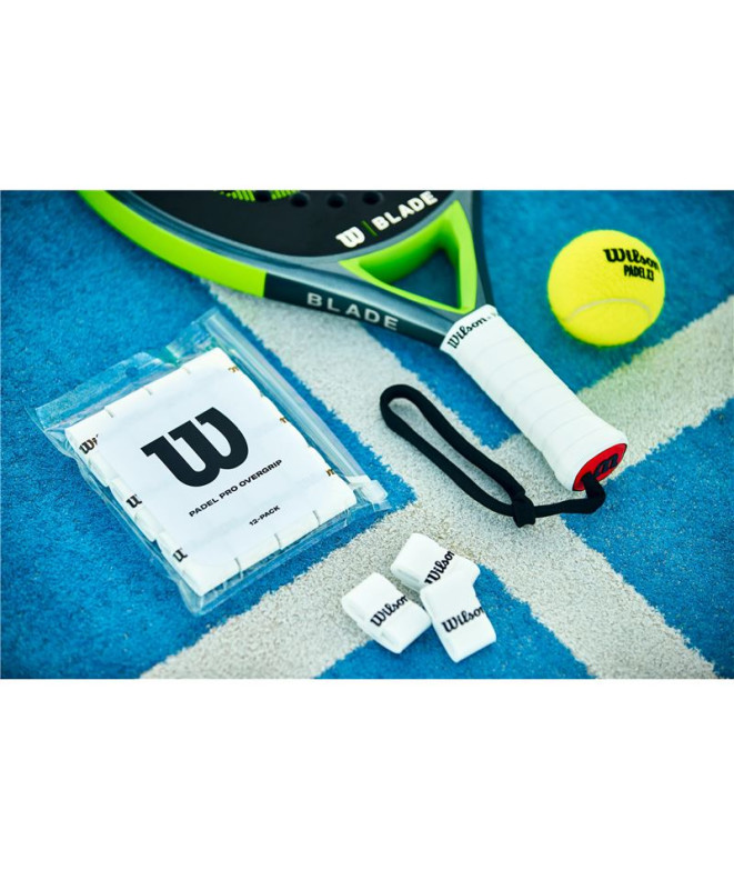 Overgrip Wilson Pádel Pro 12pk Branco