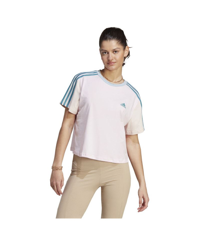 T-shirt adidas 3S Cr Femme