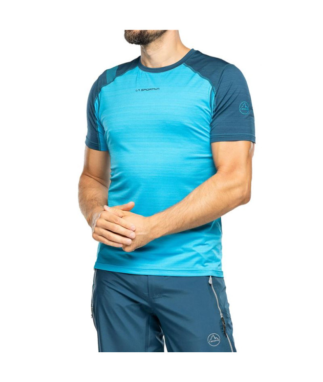 Camiseta de Esquí La Sportiva Sunfire Hombre Maui/Azul