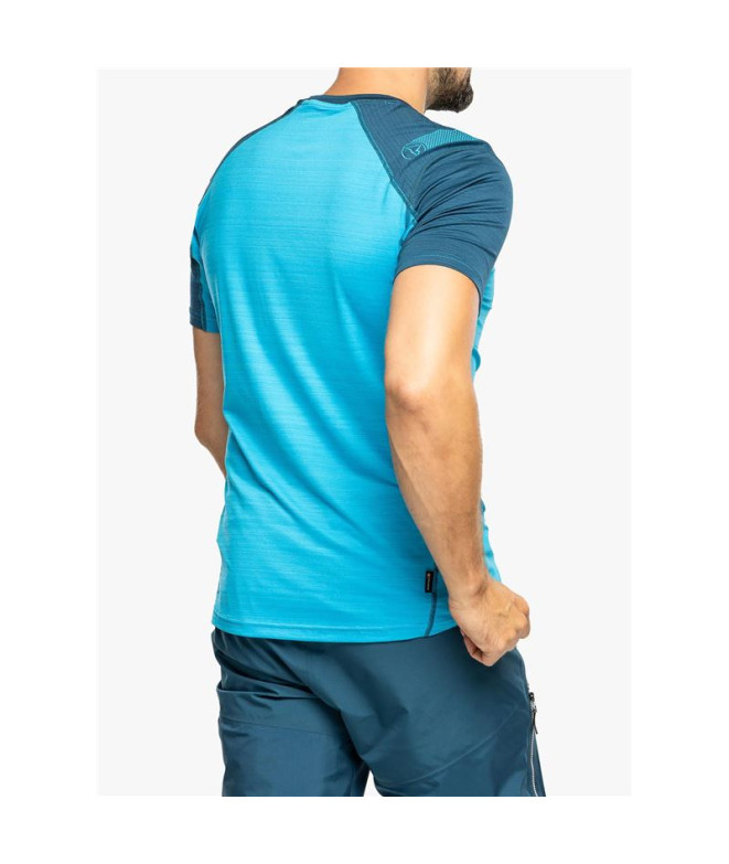 Camiseta La Sportiva Sunfire Homem Maui/Blue