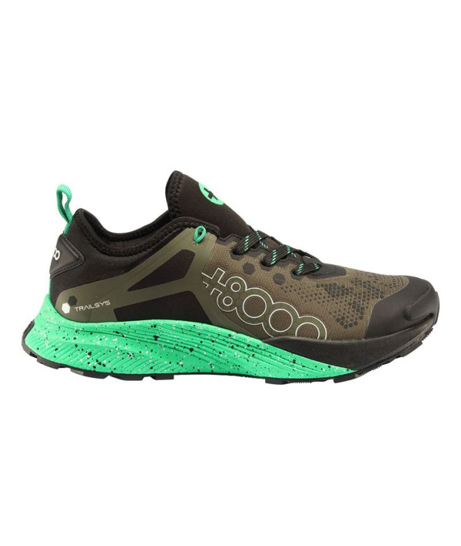 Mountain Chaussures +8000 Tigor 23I Noir/Vert Hommes