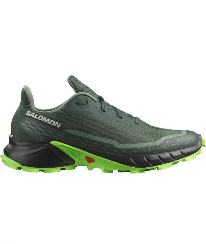 Zapatillas de Trail Salomon Alphacross 5 Darkest Spruce/Black/Green Hombre