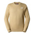 Mountain Sweatshirt The North Face Simple Dome Crew Beige Hommes