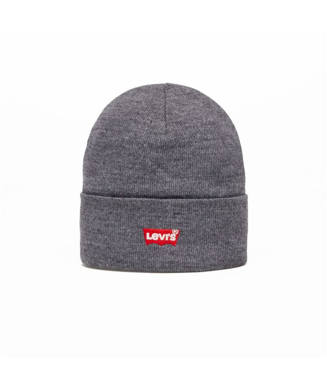 Gorro Levi's Vermelho Batwing Bordado Gorro Regular Cinzento