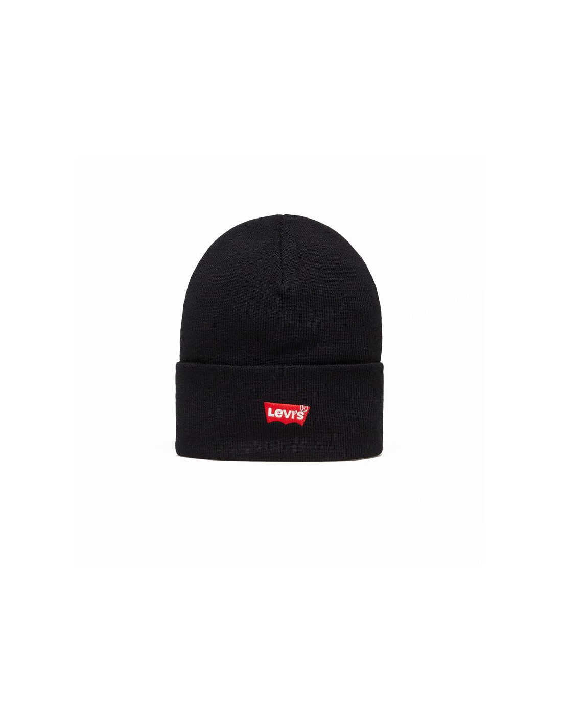 Gorro levi's red batwing embroidered beanie regular black product