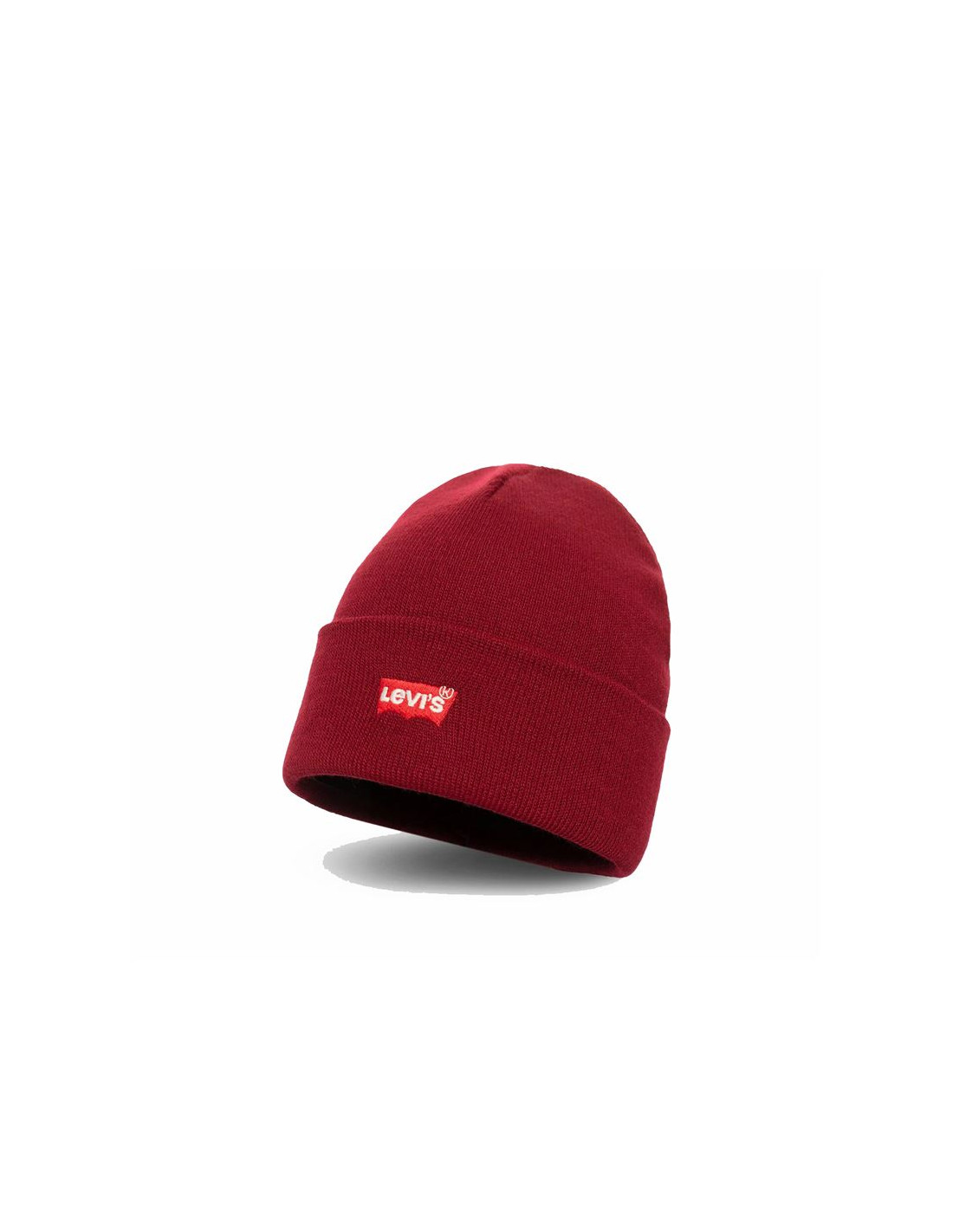 Gorro levi's red batwing embroidered beanie dark bordeaux product