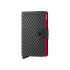 Portefeuille Secrid Miniwallet Cubic Noir-Rouge