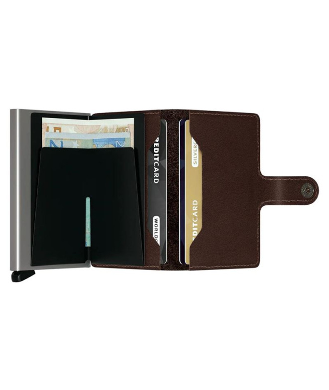Portefeuille Secrid Miniwallet Original Dark Brown