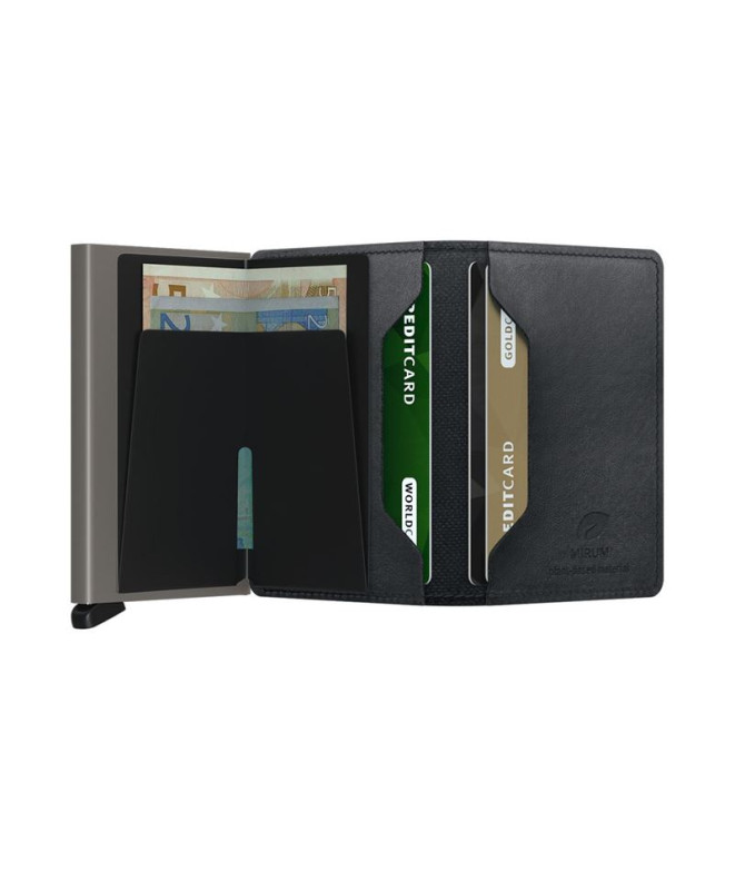 Portefeuille Secrid Miniwallet Mirum Noir
