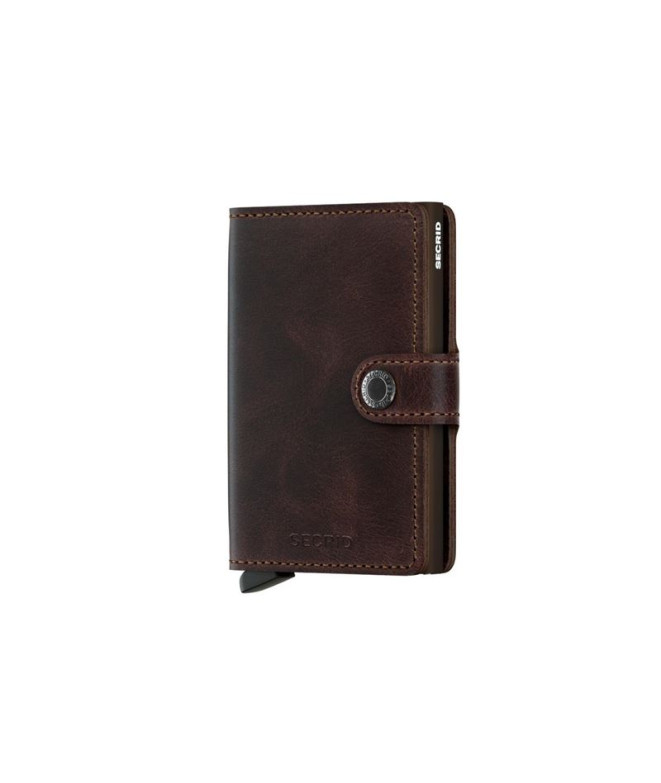 Portefeuille Secrid Miniwallet Vintage Chocolat