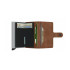 Cartera Secrid Miniwallet Vintage Cognac-Silver