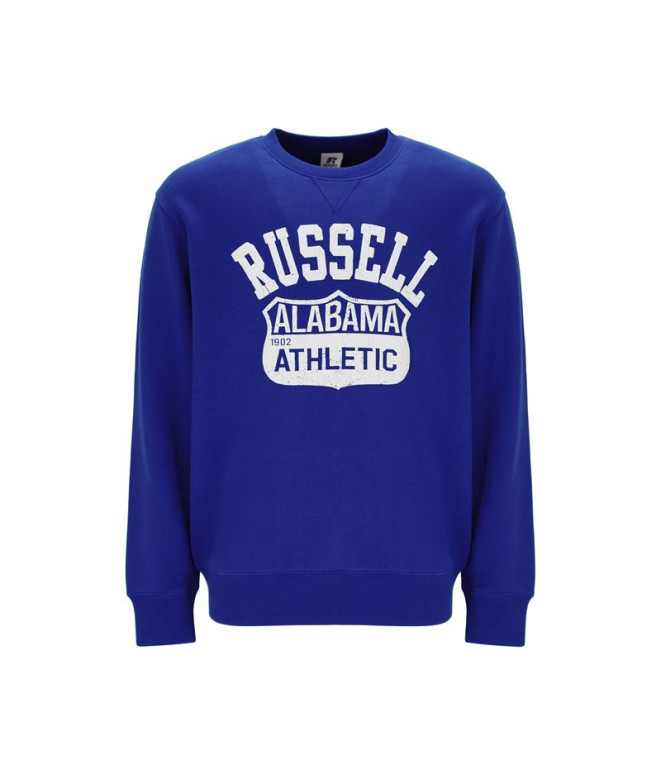 Russell State Sweatshirt Hommes Sedalite Bleu Hommes Sedalite Bleu