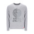 Camiseta Homem Russell Manga comprida Ath Rose Collegiate Grey