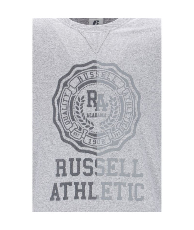 T-shirt Homme Russell Long Sleeve Ath Rose...