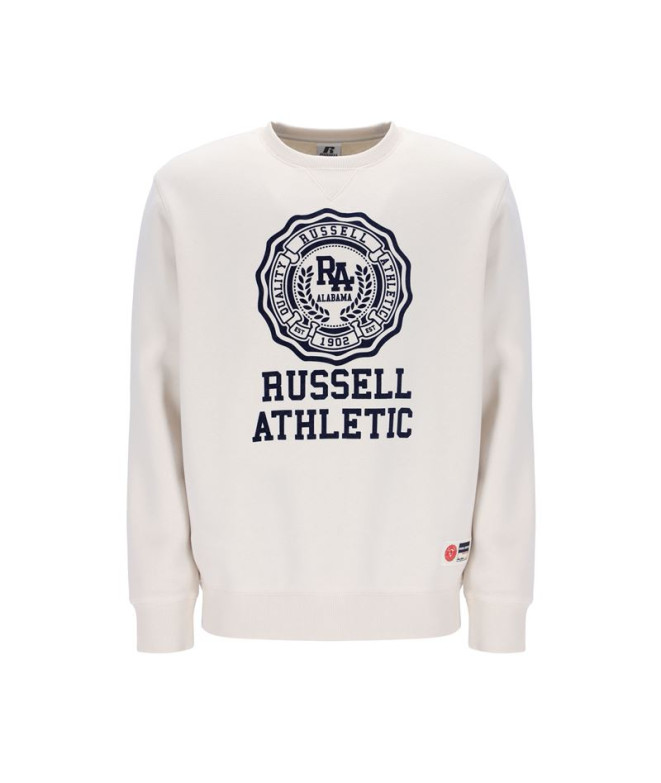 Sudadera Russell Ath Rose Hombre White Sand Hombre Blanco