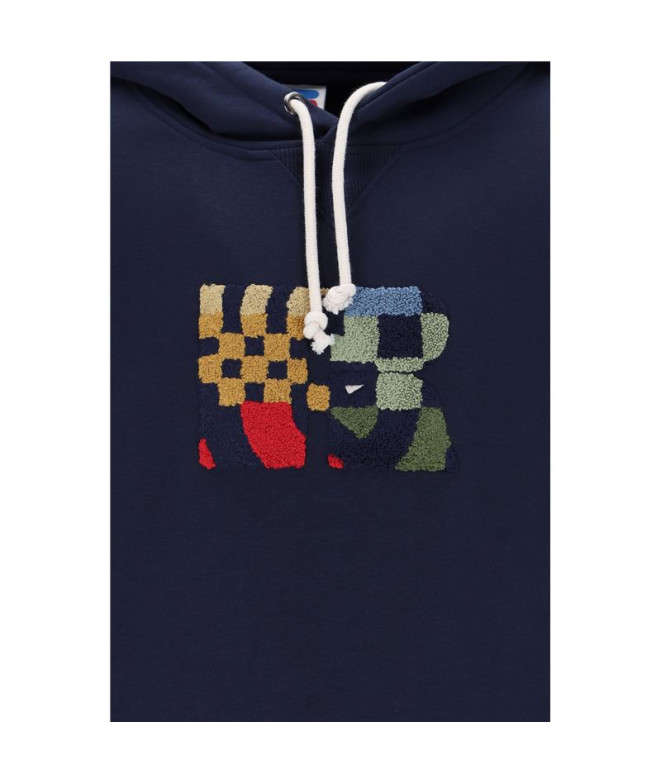 Sudadera Russell Hoody Makie Hombre Navy Hombre...