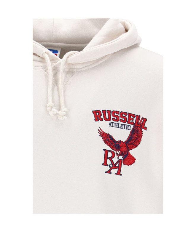 Sudadera Russell Hoody Barry Hombre Blanco