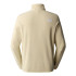 Casaco de montanha The North Face 100 Glacier 1/4 Zip para homem Bege