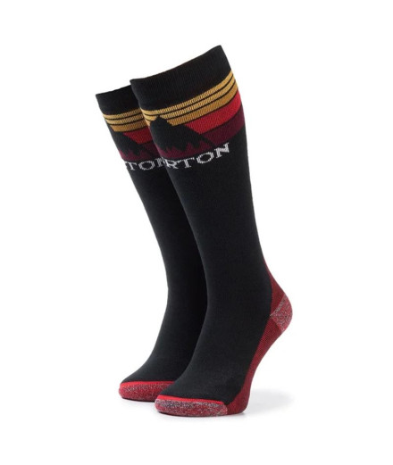 Meias de Esqui y SnowHomem Burton Midweight Emblem Preto