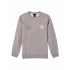 Moletom Burton Mb Brtn Crew Cinza Heather Multi Homem