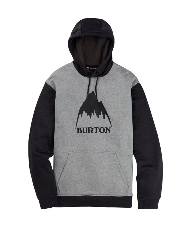 Sweatshirt Burton Oak Man Grey