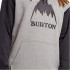 Moletom Homem Carvalho Burton Cinzento