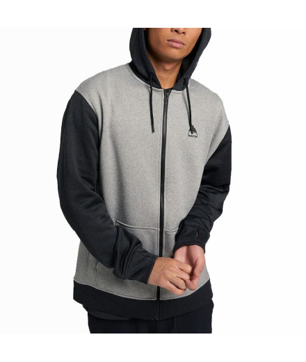 Veste Homme Burton Oak Full-Zip Gris Veste Homme Burton Oak Full-Zip Gris