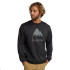 Moletom Homem Burton Oak Pullover Crew Preto